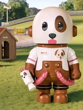 MEGA SPACE‎ MOLLY 100% x emoji  Series - Happy Puppy